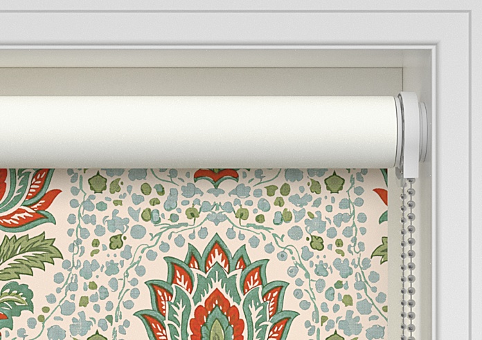 Petal & Block Lotus Blossom, Neem - Twist & Fit Roller Blind - Image 10